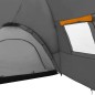 vidaXL Tienda de campaña iglú 8 personas gris y naranja 650x240x190 cm vidaXL Tienda de campaña iglú 8 personas gris y naranja 650x240x190 cm