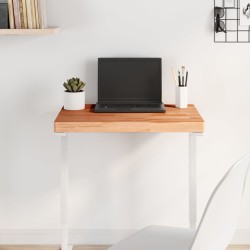 vidaXL Tablero rectangular de madera maciza de haya 60x40x4 cm