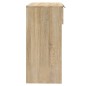 vidaXL Mesa consola de madera contrachapada roble Sonoma 90x36x75 cm vidaXL Mesa consola de madera contrachapada roble Sonoma 90x36x75 cm