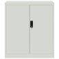 vidaXL Armario archivador de acero gris claro 79x40x90 cm