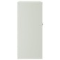 vidaXL Armario archivador de acero gris claro 79x40x90 cm