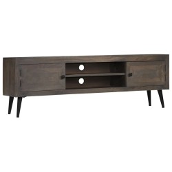 vidaXL Mueble para TV de madera maciza de mango 140x30x45 cm