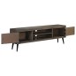 vidaXL Mueble para TV de madera maciza de mango 140x30x45 cm
