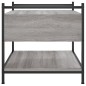 vidaXL Mesa de centro madera de ingeniería gris Sonoma 50x50x50 cm vidaXL Mesa de centro madera de ingeniería gris Sonoma 50x50x50 cm