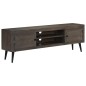 vidaXL Mueble para TV de madera maciza de mango 140x30x45 cm