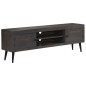 vidaXL Mueble para TV de madera maciza de mango 140x30x45 cm