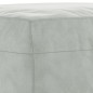 vidaXL Juego de sofás con cojines 4 piezas terciopelo gris claro vidaXL Juego de sofás con cojines 4 piezas terciopelo gris claro