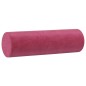 vidaXL Juego de sofás con cojines 3 piezas terciopelo rojo tinto vidaXL Juego de sofás con cojines 3 piezas terciopelo rojo tinto