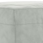 vidaXL Juego de sofás con cojines 3 piezas terciopelo gris claro vidaXL Juego de sofás con cojines 3 piezas terciopelo gris claro