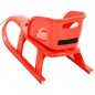 vidaXL Trineo con asiento polipropileno rojo 102,5x40x23 cm vidaXL Trineo con asiento polipropileno rojo 102,5x40x23 cm