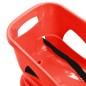 vidaXL Trineo con asiento polipropileno rojo 102,5x40x23 cm vidaXL Trineo con asiento polipropileno rojo 102,5x40x23 cm