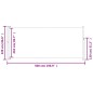 vidaXL Toldo lateral retráctil para patio crema 220x500 cm vidaXL Toldo lateral retráctil para patio crema 220x500 cm