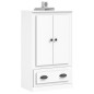 vidaXL Aparador de madera contrachapada blanco 60x35,5x103,5 cm vidaXL Aparador de madera contrachapada blanco 60x35,5x103,5 cm