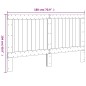 vidaXL Cabecero de madera maciza de pino 180x104 cm vidaXL Cabecero de madera maciza de pino 180x104 cm