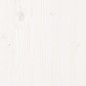 vidaXL Banco de recibidor madera maciza de pino blanco 60x28x45 cm vidaXL Banco de recibidor madera maciza de pino blanco 60x28x45 cm