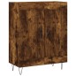 vidaXL Aparador alto madera contrachapada roble ahumado 69,5x34x180 cm vidaXL Aparador alto madera contrachapada roble ahumado 69,5x34x180 cm
