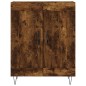 vidaXL Aparador alto madera contrachapada roble ahumado 69,5x34x180 cm vidaXL Aparador alto madera contrachapada roble ahumado 69,5x34x180 cm
