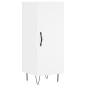 vidaXL Aparador alto madera contrachapada blanco 34,5x34x180 cm vidaXL Aparador alto madera contrachapada blanco 34,5x34x180 cm