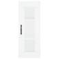 vidaXL Aparador alto madera contrachapada blanco 34,5x34x180 cm vidaXL Aparador alto madera contrachapada blanco 34,5x34x180 cm