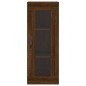 vidaXL Aparador alto madera contrachapada roble marrón 34,5x34x180 cm vidaXL Aparador alto madera contrachapada roble marrón 34,5x34x180 cm