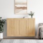 vidaXL Armarios de pared 2 uds madera de ingeniería roble Sonoma vidaXL Armarios de pared 2 uds madera de ingeniería roble Sonoma