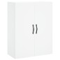 vidaXL Aparador alto madera contrachapada blanco 69,5x34x180 cm vidaXL Aparador alto madera contrachapada blanco 69,5x34x180 cm