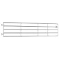 vidaXL Cancela de 5 barras para campo acero plateado (150-400)x90 cm vidaXL Cancela de 5 barras para campo acero plateado (150-400)x90 cm
