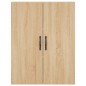 vidaXL Aparador alto madera contrachapada color roble 69,5x34x180 cm vidaXL Aparador alto madera contrachapada color roble 69,5x34x180 cm