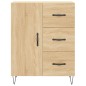 vidaXL Aparador alto madera contrachapada color roble 69,5x34x180 cm vidaXL Aparador alto madera contrachapada color roble 69,5x34x180 cm