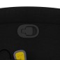 vidaXL Sillón reclinable de masaje de tela negro vidaXL Sillón reclinable de masaje de tela negro