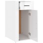 vidaXL Armario de escritorio contrachapada blanco brillo 40x49x75 cm vidaXL Armario de escritorio contrachapada blanco brillo 40x49x75 cm
