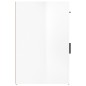 vidaXL Armario de escritorio contrachapada blanco brillo 40x49x75 cm vidaXL Armario de escritorio contrachapada blanco brillo 40x49x75 cm