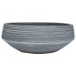 vidaXL Lavabo sobre encimera redondo cerámica gris Φ41x14 cm vidaXL Lavabo sobre encimera redondo cerámica gris Φ41x14 cm