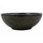 vidaXL Lavabo sobre encimera redondo cerámica negro Φ41x14 cm vidaXL Lavabo sobre encimera redondo cerámica negro Φ41x14 cm