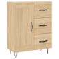 vidaXL Aparador alto madera contrachapada color roble 69,5x34x180 cm vidaXL Aparador alto madera contrachapada color roble 69,5x34x180 cm