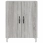 vidaXL Aparador alto madera contrachapada gris sonoma 69,5x34x180 cm vidaXL Aparador alto madera contrachapada gris sonoma 69,5x34x180 cm