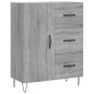 vidaXL Aparador alto madera contrachapada gris sonoma 69,5x34x180 cm vidaXL Aparador alto madera contrachapada gris sonoma 69,5x34x180 cm