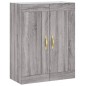 vidaXL Aparador alto madera contrachapada gris sonoma 69,5x34x180 cm vidaXL Aparador alto madera contrachapada gris sonoma 69,5x34x180 cm