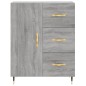 vidaXL Aparador alto madera contrachapada gris sonoma 69,5x34x180 cm vidaXL Aparador alto madera contrachapada gris sonoma 69,5x34x180 cm