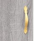 vidaXL Aparador alto madera contrachapada gris sonoma 69,5x34x180 cm vidaXL Aparador alto madera contrachapada gris sonoma 69,5x34x180 cm