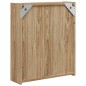 vidaXL Mueble de baño con espejo y luz LED roble 45x13x52 cm vidaXL Mueble de baño con espejo y luz LED roble 45x13x52 cm