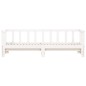 vidaXL Sofá cama nido madera maciza de pino blanco 80x200 cm vidaXL Sofá cama nido madera maciza de pino blanco 80x200 cm