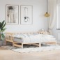 vidaXL Sofá cama nido madera maciza de pino 90x190 cm vidaXL Sofá cama nido madera maciza de pino 90x190 cm