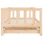 vidaXL Sofá cama nido madera maciza de pino 90x190 cm vidaXL Sofá cama nido madera maciza de pino 90x190 cm