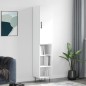vidaXL Aparador alto madera contrachapada blanco 34,5x34x180 cm vidaXL Aparador alto madera contrachapada blanco 34,5x34x180 cm