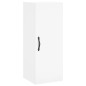 vidaXL Aparador alto madera contrachapada blanco 34,5x34x180 cm vidaXL Aparador alto madera contrachapada blanco 34,5x34x180 cm