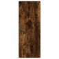 vidaXL Aparador de madera contrachapada roble ahumado 34,5x34x180 cm vidaXL Aparador de madera contrachapada roble ahumado 34,5x34x180 cm