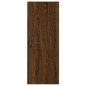 vidaXL Aparador alto madera contrachapada roble marrón 34,5x34x180 cm vidaXL Aparador alto madera contrachapada roble marrón 34,5x34x180 cm