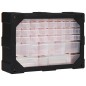 vidaXL Organizador multicajones con 40 cajones 52x16x37,5 cm vidaXL Organizador multicajones con 40 cajones 52x16x37,5 cm