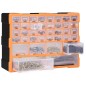 vidaXL Organizador multicajones con 40 cajones 52x16x37,5 cm vidaXL Organizador multicajones con 40 cajones 52x16x37,5 cm